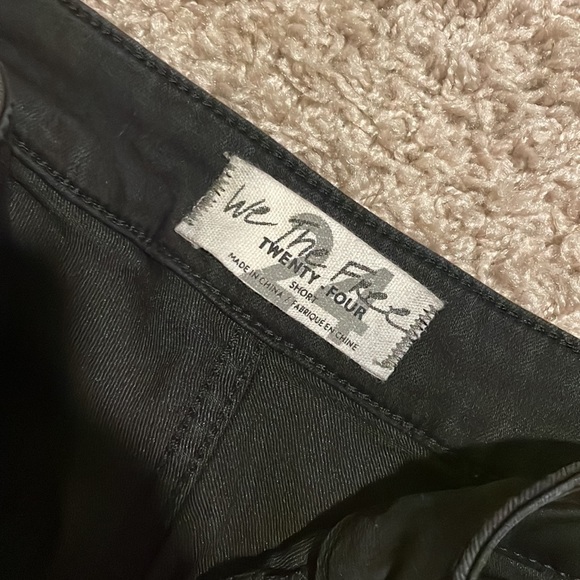 Free People Black Flare Jeans Size 24 - Picture 4 of 4